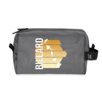 Billard - Recycelte Kulturtasche - Anthrazit - Vorne