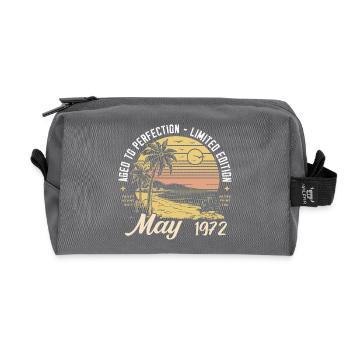 Legendär seit Mai 1972, May 1972 - Recycelte Kulturtasche - Anthrazit - Vorne