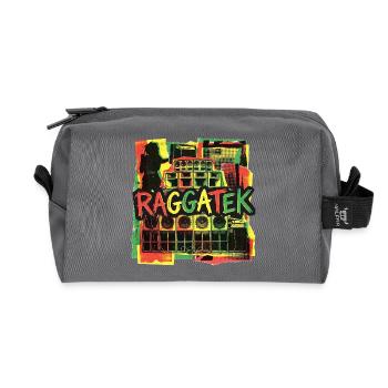 Système de son Raggatek Session - Trousse de toilette en tissu recyclé - anthracite - Devant