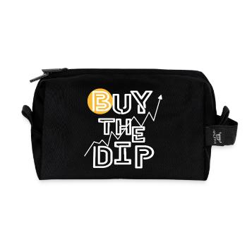 Buy the dip! - Recycled Toiletry Zip Bag - black - Front