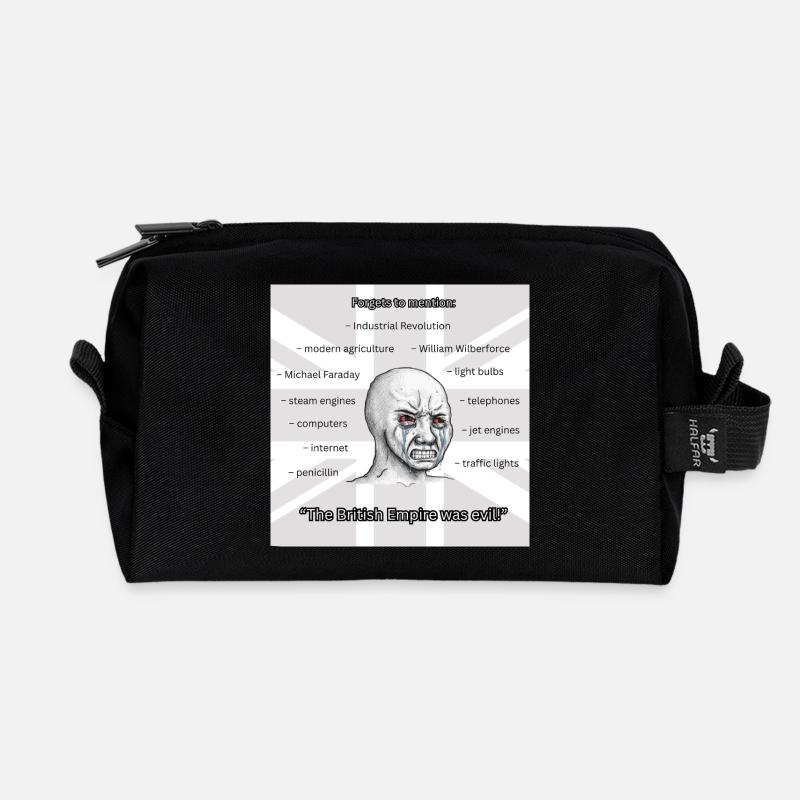 PROBRITAIN2 - Recycelte Kulturtasche - Schwarz