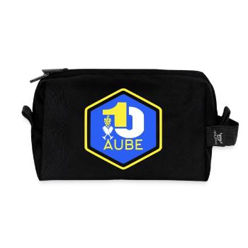 Morgendämmerung 10 - Recycelte Kulturtasche - Schwarz - Vorne