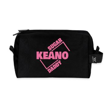 Keano - Recycelte Kulturtasche - Schwarz - Vorne