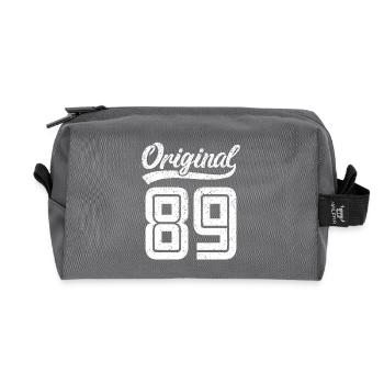 1989 Original 89 Né en 1989 - Trousse de toilette en tissu recyclé - anthracite - Devant