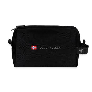 Holmenkollen Norwegen - Recycelte Kulturtasche - Schwarz - Vorne