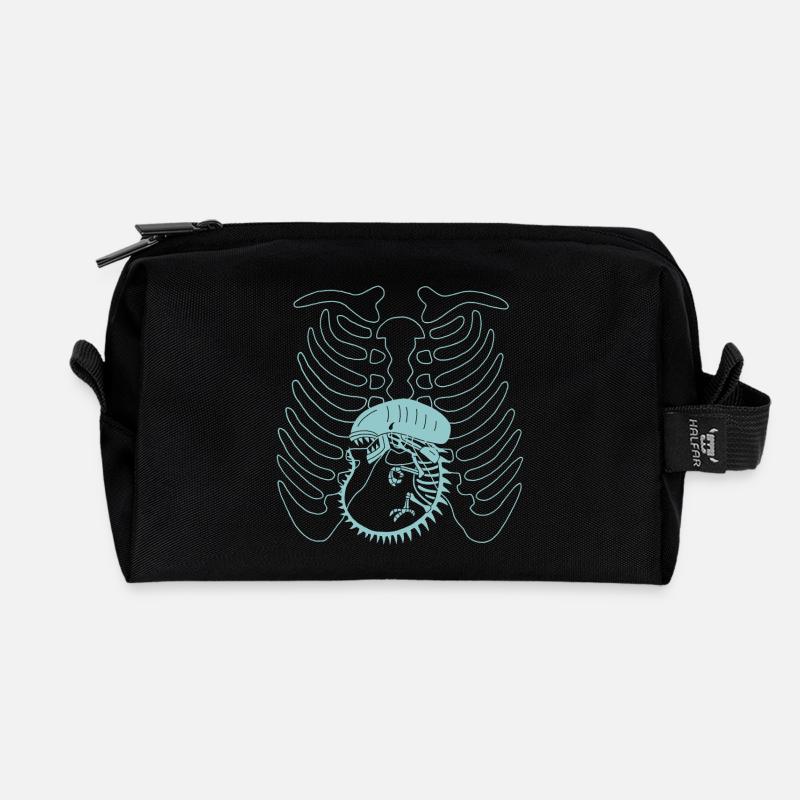 Das Monster in dir - Recycelte Kulturtasche - Schwarz