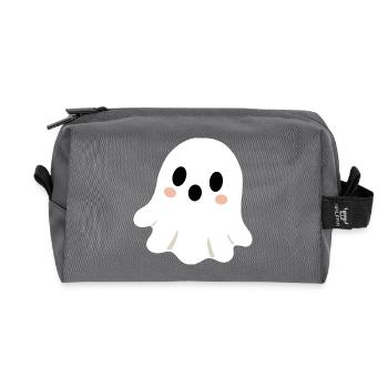 Fantôme mignon  - Trousse de toilette en tissu recyclé - anthracite - Devant