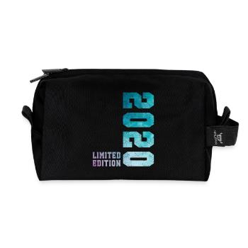 2020 Limited Edition 6 Years Anniversary - Recycled Toiletry Zip Bag - black - Front