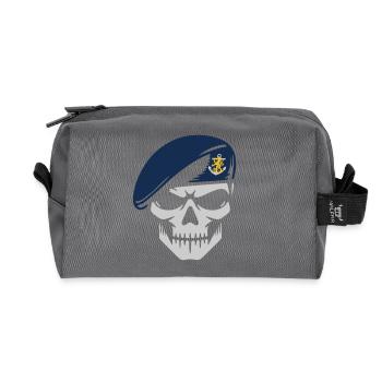 Kriegsmarine - Recycelte Kulturtasche - Anthrazit - Vorne