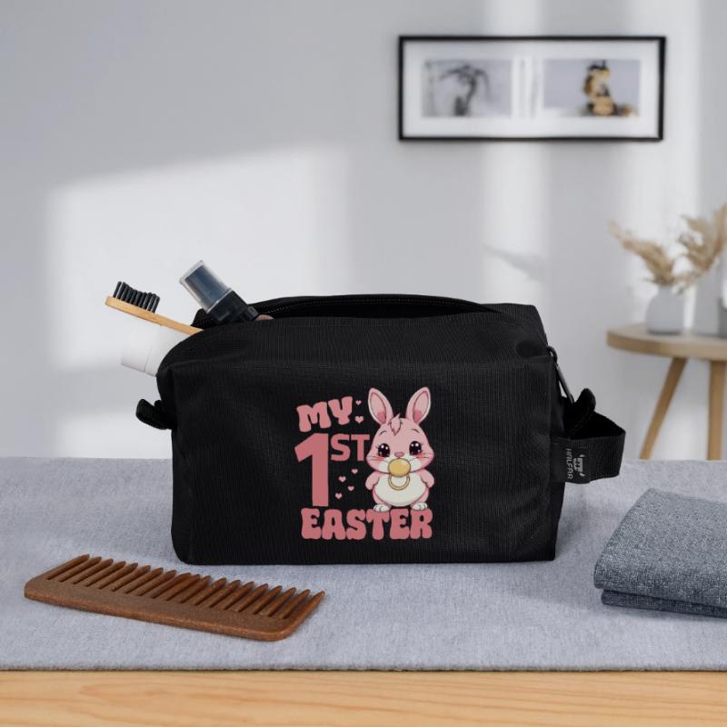 Baby's first Easter - My first Easter - Osterfest Recycled Toiletry Zip Bag