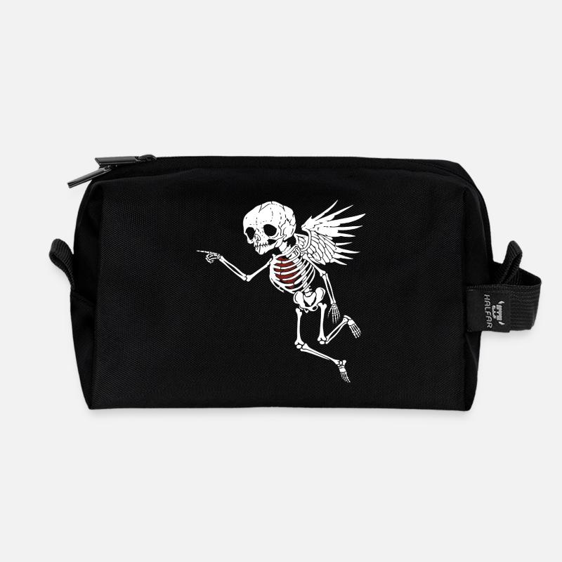 CUPID - Recycled Toiletry Zip Bag - black