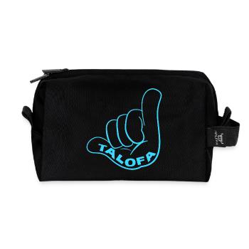 Samoa - Recycled Toiletry Zip Bag - black - Front