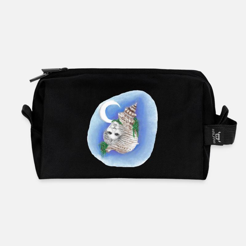 04. L’âme du Souvenir - Trousse de toilette en tissu recyclé - noir