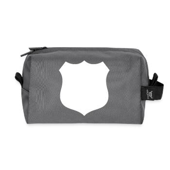 Schild - Recycelte Kulturtasche - Anthrazit - Vorne