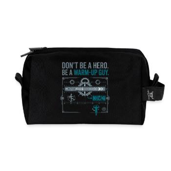 Calisthenics Warm Up - Recycled Toiletry Zip Bag - black - Front