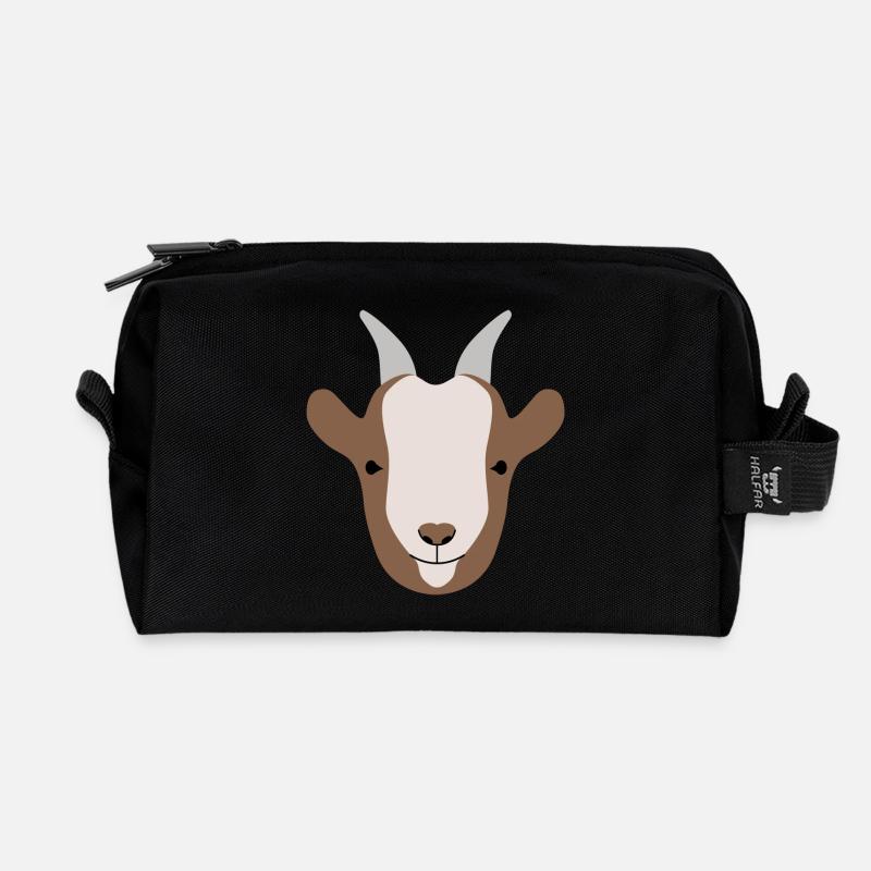 Biquette - Recycelte Kulturtasche - Schwarz