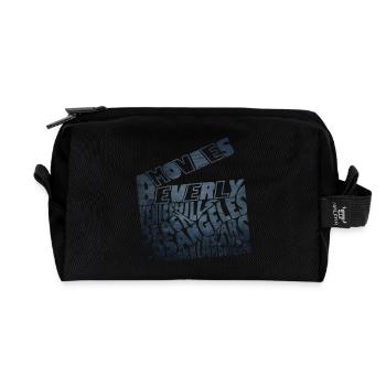 Los Angeles - Recycelte Kulturtasche - Schwarz - Vorne