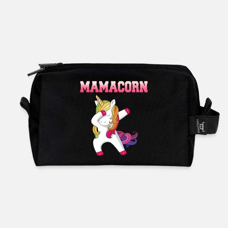 Mamacorn - Recycled Toiletry Zip Bag - black