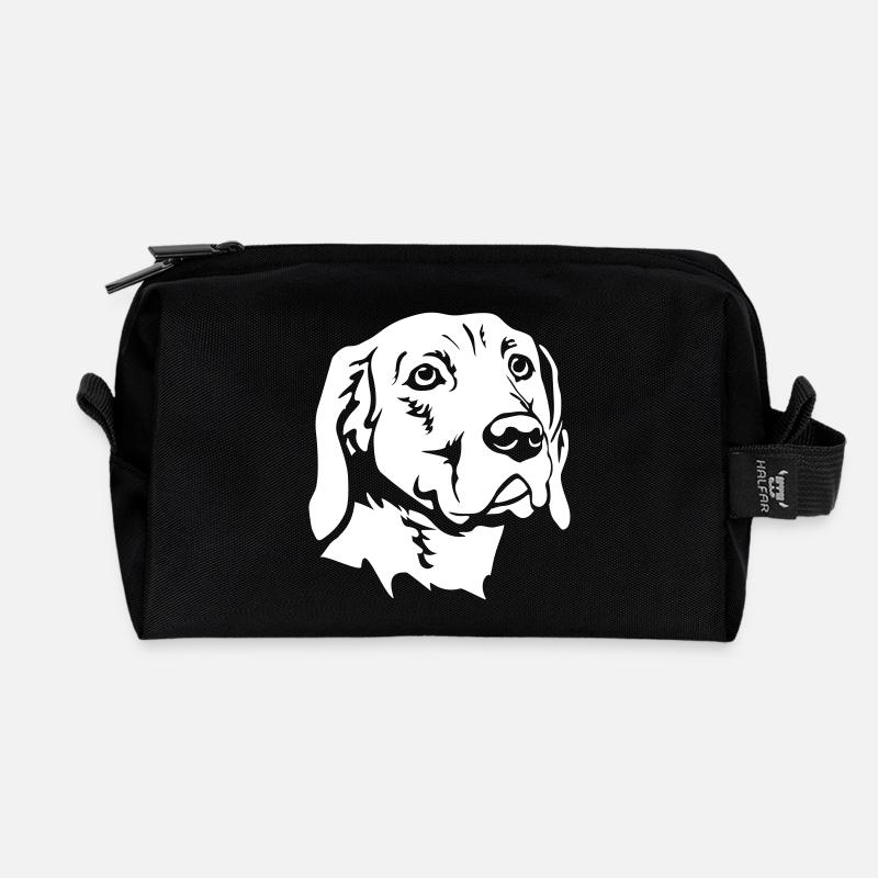 Gonczy Polski Kopf "Black Edition" - Recycelte Kulturtasche - Schwarz
