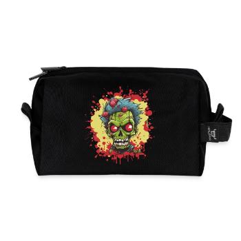 zombie - Recycelte Kulturtasche - Schwarz - Vorne