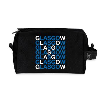 GLASGOW Scotland Flag - Recycelte Kulturtasche - Schwarz - Vorne
