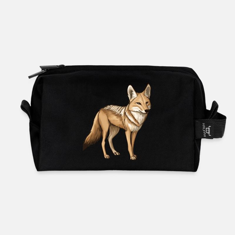 Jackal - Recycled Toiletry Zip Bag - black