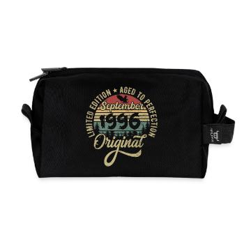 29. Geburtstag September 1996 - 29 Jahre alt - Recycelte Kulturtasche - Schwarz - Vorne