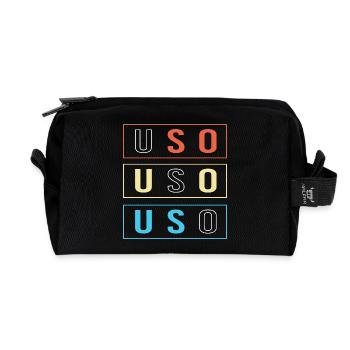 Samoa - Recycled Toiletry Zip Bag - black - Front