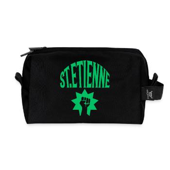 Saint-Étienne - Trousse de toilette en tissu recyclé - noir - Devant