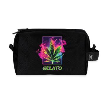 Gelato - Trousse de toilette en tissu recyclé - noir - Devant
