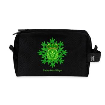 Pisdez Weed Blyat - Recycelte Kulturtasche - Schwarz - Vorne