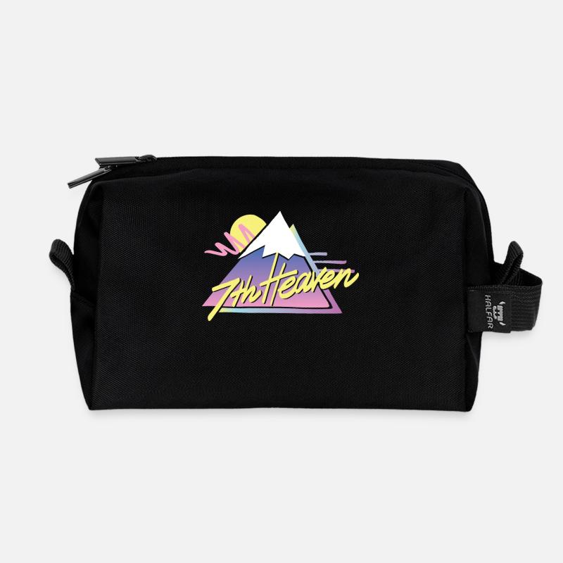 7th Heaven - Trousse de toilette en tissu recyclé - noir