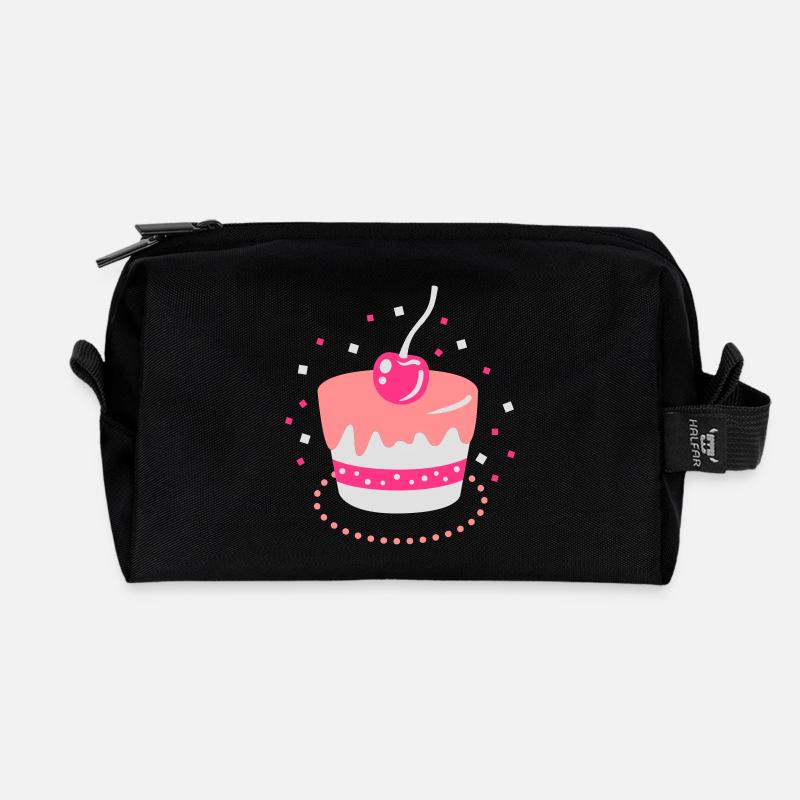 Toertchen mit Deko - Recycelte Kulturtasche - Schwarz