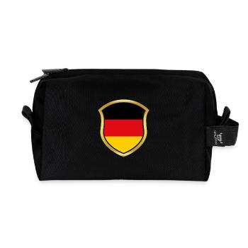 World Champion Champion 2018 wm team Germany png - Recycled Toiletry Zip Bag - black - Front
