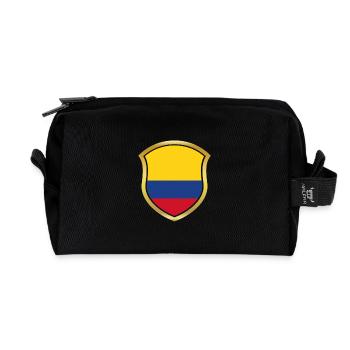 World Champion Champion 2018 wm team Colombia png - Recycled Toiletry Zip Bag - black - Front