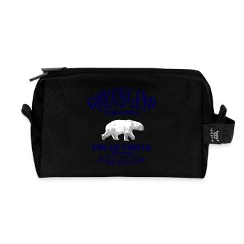 Greenland - Polar Bear - Grönland - Recycelte Kulturtasche - Schwarz - Vorne