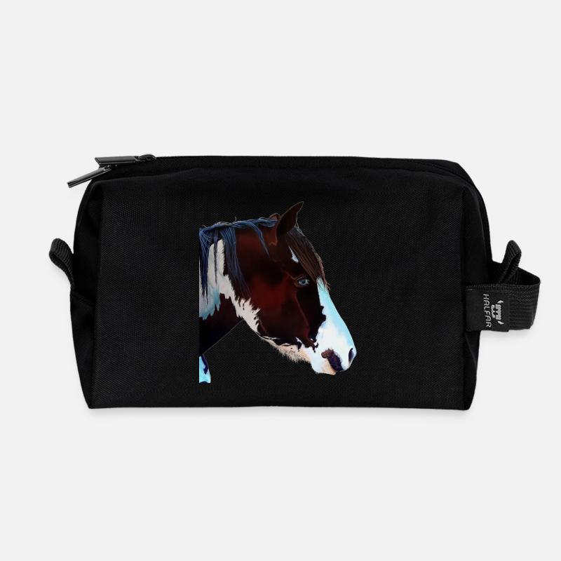 Rebell/Prinzessin - Recycelte Kulturtasche - Schwarz