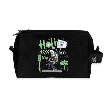 Fahrrad Park Tour - Recycelte Kulturtasche - Schwarz - Vorne