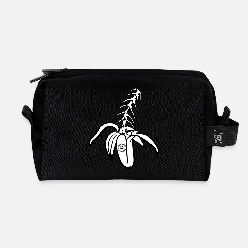 Bonenana - Recycelte Kulturtasche - Schwarz