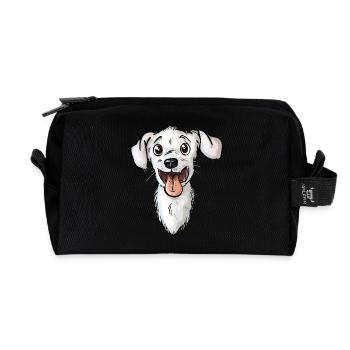 Jack Russell - Recycled Toiletry Zip Bag - black - Front