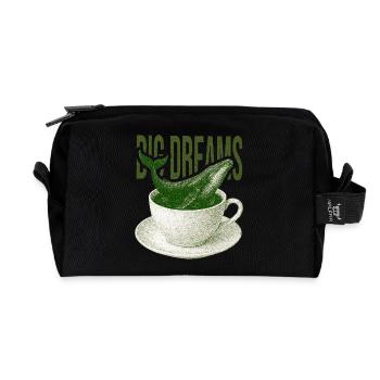 Dreams Tide Cup - Recycelte Kulturtasche - Schwarz - Vorne