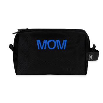 MAMA. MAMA. MUTTERTAG. ALLES GUTE ZUM GEBURTSTAG DER MUTTER - Recycelte Kulturtasche - Schwarz - Vorne