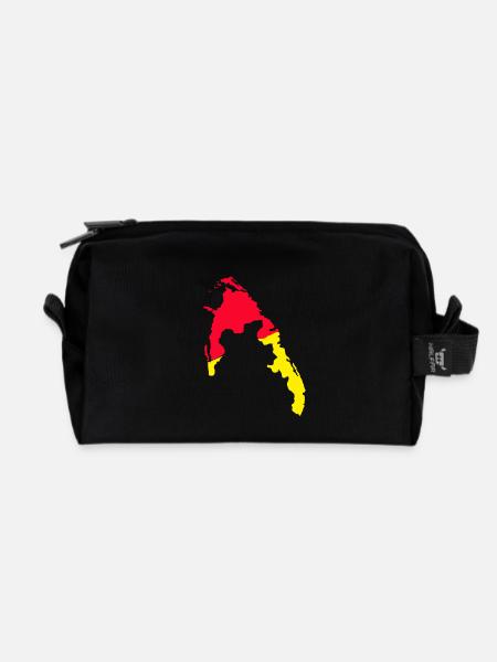 eemap - Recycelte Kulturtasche - Schwarz