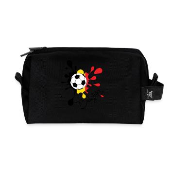  Coupe du Monde de Belgique - Trousse de toilette en tissu recyclé - noir - Devant