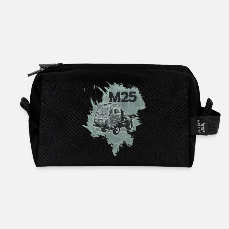 Multicar M25 - Recycelte Kulturtasche - Schwarz