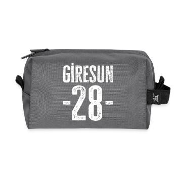 Giresun 28 – Stolz auf die Schwarzmeerregion - Recycelte Kulturtasche - Anthrazit - Vorne