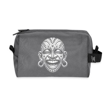 Masque - Trousse de toilette en tissu recyclé - anthracite - Devant