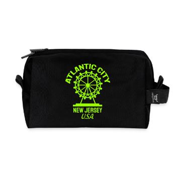 Atlantic City - Est. 1854 - New Jersey - USA - Recycelte Kulturtasche - Schwarz - Vorne