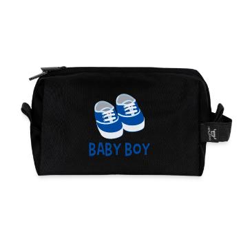 Baby Boy - Recycelte Kulturtasche - Schwarz - Vorne