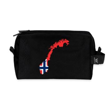 Norway Norway - Recycled Toiletry Zip Bag - black - Front